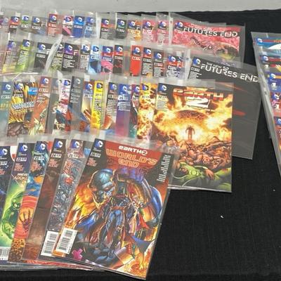 DC Futures End, Earth 2, & Forever Evil Comics