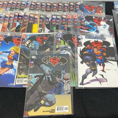 2003-08 DC Superman & Batman Comics Includes One Signed By Comic Writer Jeph Loeb