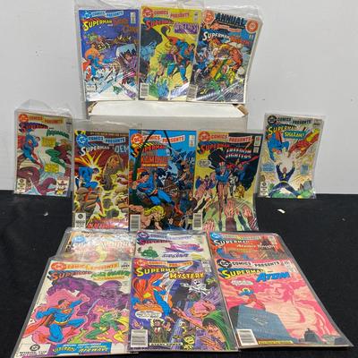1982-84 DC Superman Comics With Co Stars Aquaman, Shazam, & More!