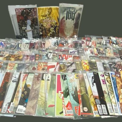 Over 150 Vertigo Fables Comics With 3 Trade Backs Mystery Lot!