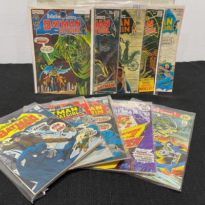 1969-71 DC Batman And Batgirl & Batman And Robin Comics
