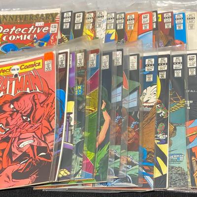 1982-83 DC Batman Comics Issues 512-534