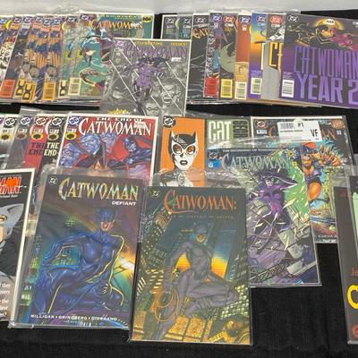 Mystery Lot Of DC Catwoman Comics Includes The Complete Series Of “When In Rome”
