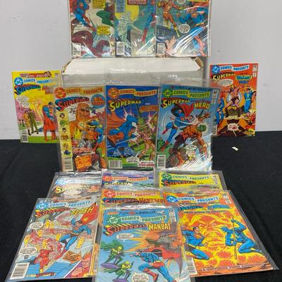 1981-82 DC Superman Comics With Costars Wonder Woman, Joker, Flash, Hawkgirl, Aquaman & More!