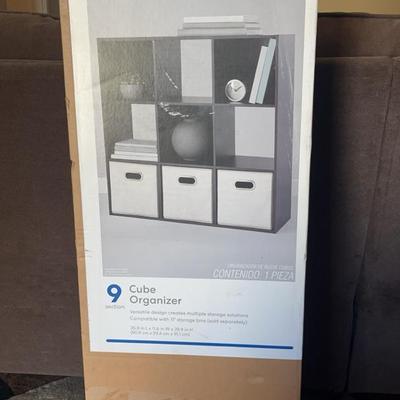Simply Essential- 9 Cube Organizer Shelving Unit