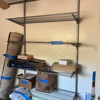 Container Store Wall Shelving (SHELVING ONLY)