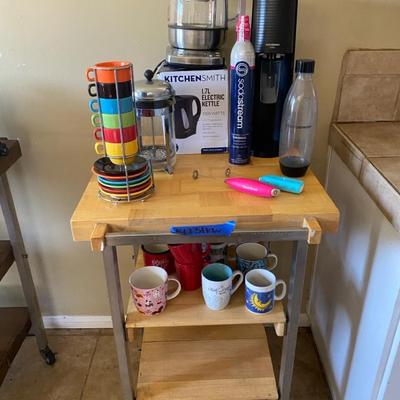 Kitchen Island Cart & Other Kitchen Goods