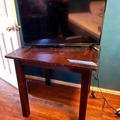 Small Table And TV
