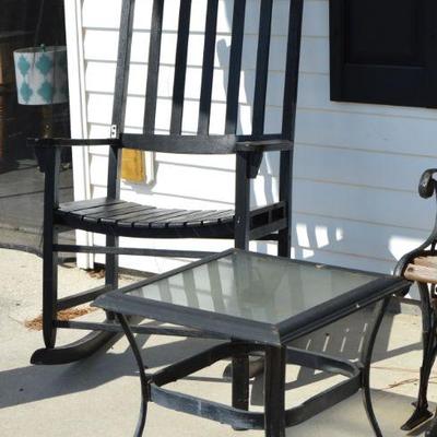 Rocker and Table 
