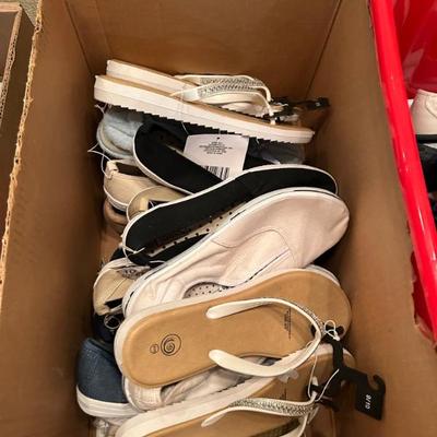 Mostly size 9 or 10