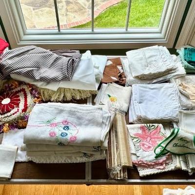 Vintage linens