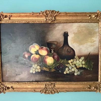 Antique oil painting 