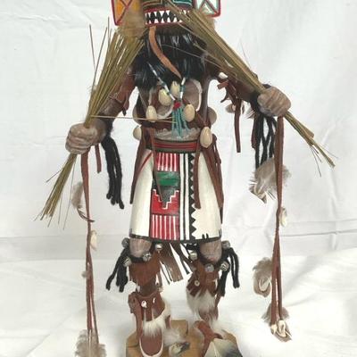 Chasing Star Kachina Doll By Alberta Sloan