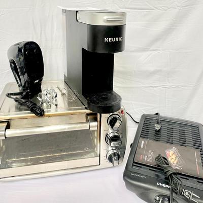 Toaster Oven, Keurig, Chefman Grill & More
