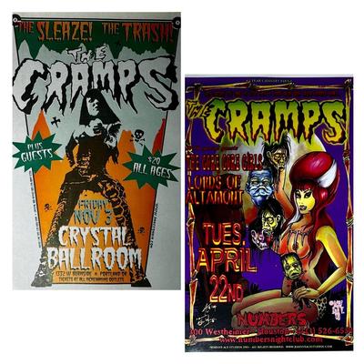 *Signed* The Cramps Number Nightclub Concert Poster & More! 
