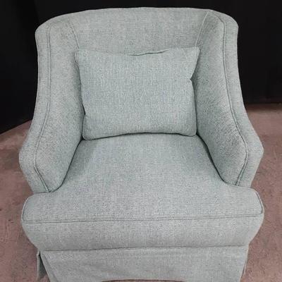 Green Upholstered Chair