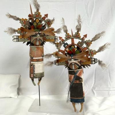 Two Hopi Kachina Dolls 