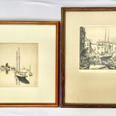 Etchings By Lionel Barrymore 