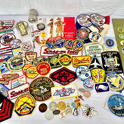 Patches, Coins & Boy Scouts Items 