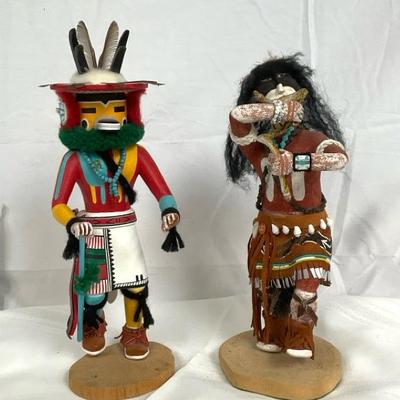Antelope Kachina Doll & Kachina Snake Dancer