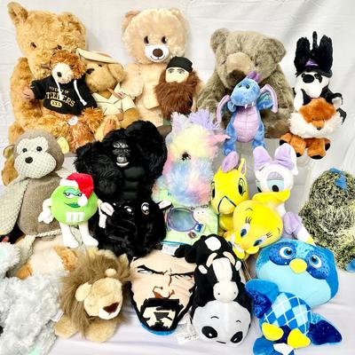 Various Collector’s Stuffed Animals 