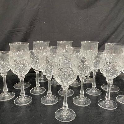Chateau By Mikasa Crystal Stemware