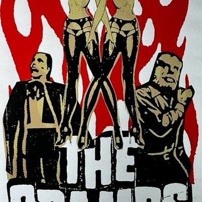 The cramps Shim Sham New Orleans Signed Poster 