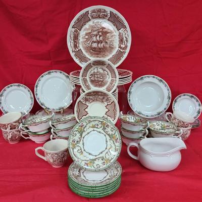 Alfred Meakin "Fair Winds" Collector's China Dishware And More