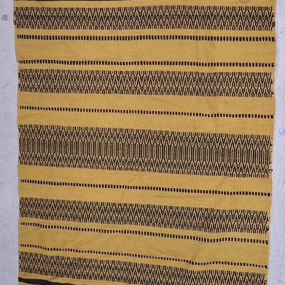 Hand Woven Rug From India