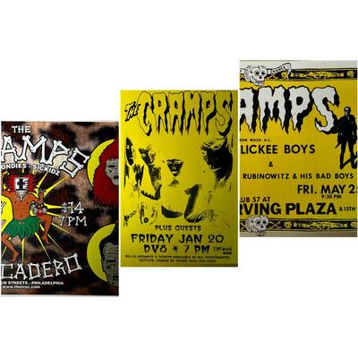 Signed The Cramps Pygmy Poster & Flyers!