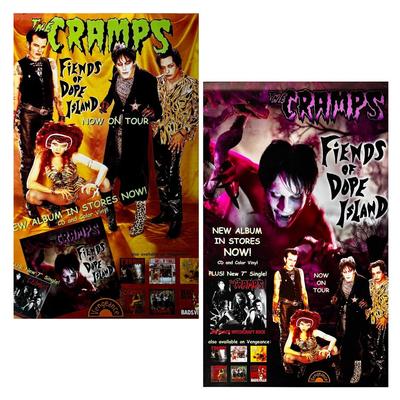 The Cramps Fiends Of Dope Island Posters 