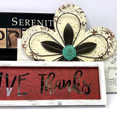 “Graham Dunn” Wooden Wall Decor and More 