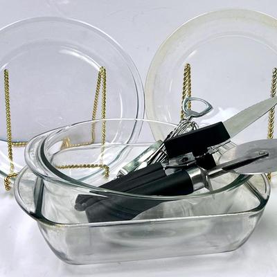 “Pyrex” Clear Glassware and More