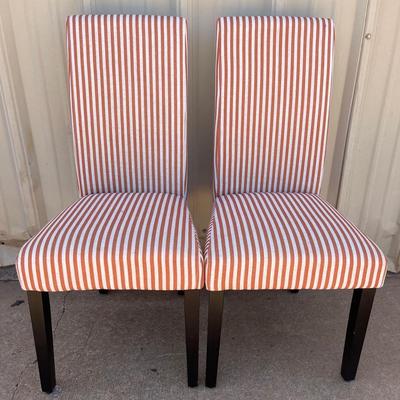Two “Monsoon Pacific” Side Chairs