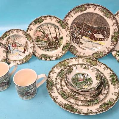 "Johnson Bros" 'The Friendly Village' Assortment #1