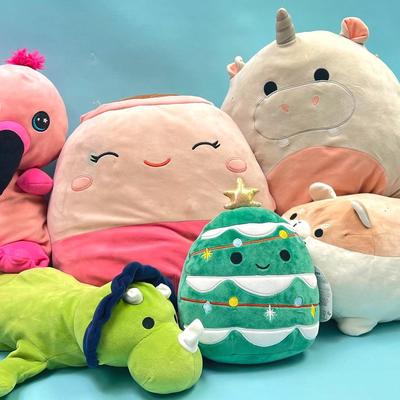 “Squishmallows” Stuffed Animal Assortment and More 