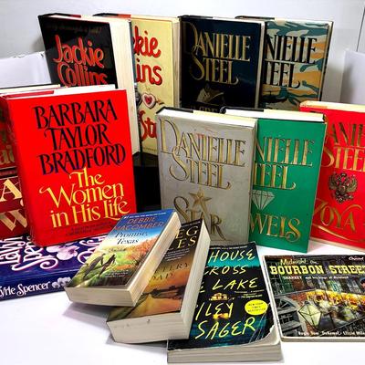 “Danielle Steel”, “Jackie Collin’s” and More Books