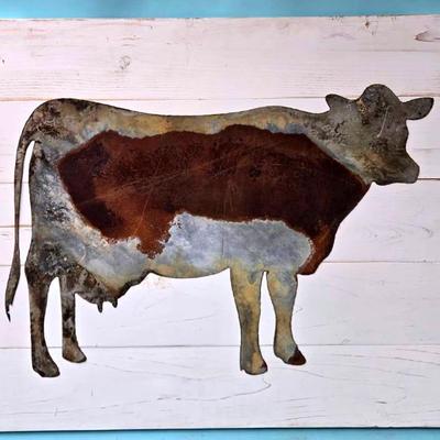 Giant Hanging Cow Decoration
