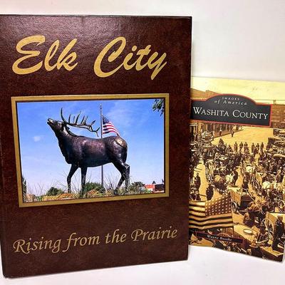 "Elk City Rising from the Prairie" and "Washita County"