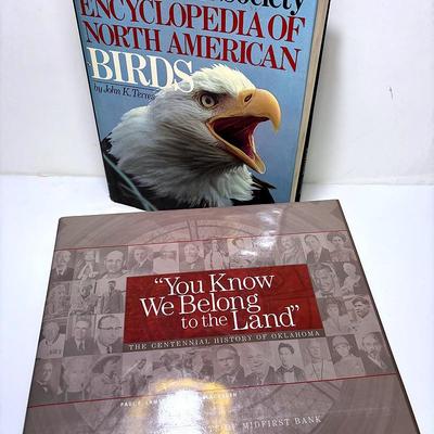 “You Know We Belong To The Land" and "The Audubon Society Encyclopedia of North American Birds"