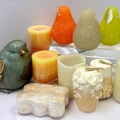 “Vance Kitira” Pear Shaped Candles and More