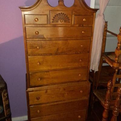 Leonis high boy chest of drawers