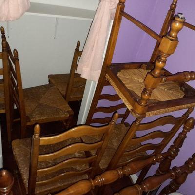 Leonis ladder back chairs