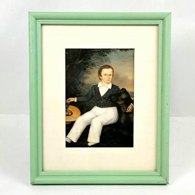 Lot #88 Vintage Print "Portrait of Jasper Raymond Rand" by Joseph Whiting Stock