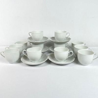 Sale Photo Thumbnail #54: Lot #54 Vintage Kaiser W. Germany Romatica Cups & Saucers - 6 Cup & Saucer Sets, and 6 Extra Cups