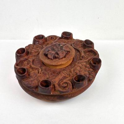 Lot #123 Vintage Italian Grolla - Wooden Friendship Drinking Bowl