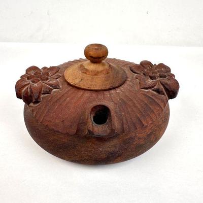 Lot #124 Vintage Italian Grolla - Wooden Friendship Drinking Bowl