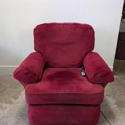 Lot #72 Vintage Best Home Furnishings Electric Recliner - Very Plush & Cozy - Tested, Works
