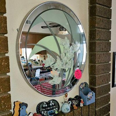 1980s vintage mirror