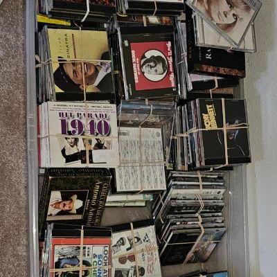 CDs $1 each..now 25 cents each